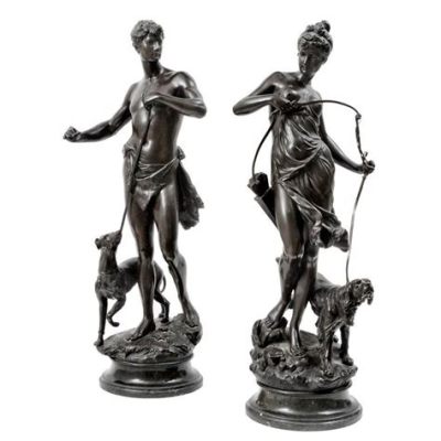  Die “Diana und Actaeon” - Eine Spätantik-Meisterschaft aus Bronze!